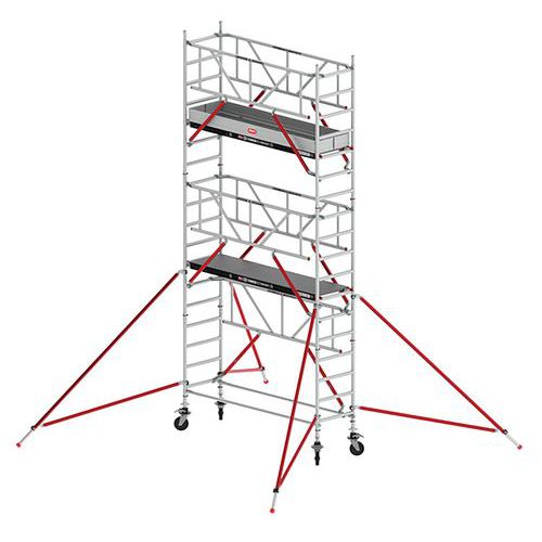 Trabattello RS TOWER 51-S 6,2m legno 185,