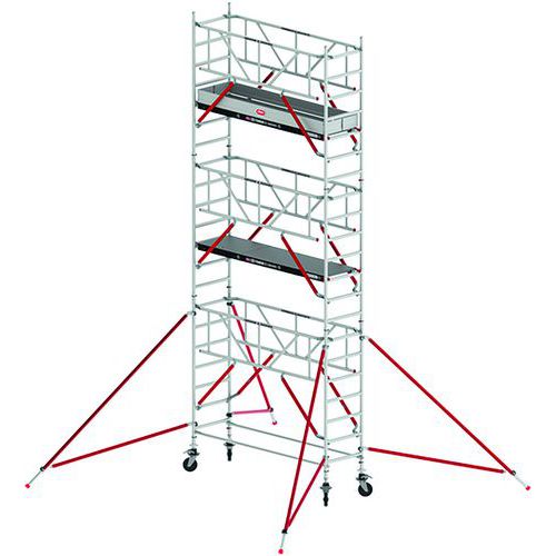 Trabattello RS TOWER 51-S 7,2m legno 185,