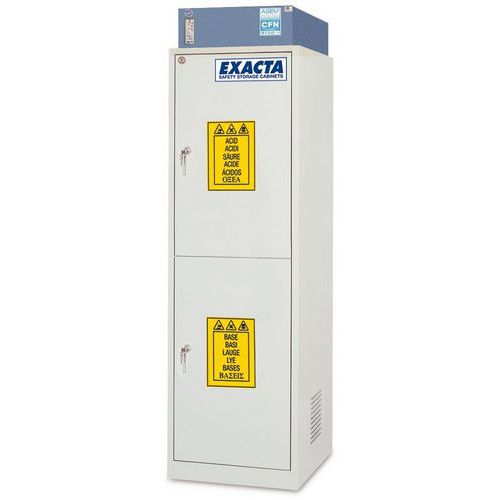 Armadio COMBI-FC 2 ante piene - 2 scomparti - 600 mm,