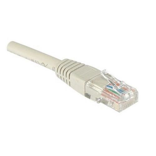 Cavo Patch RJ45 U/UTP CAT 5E 2 metri - grigio,