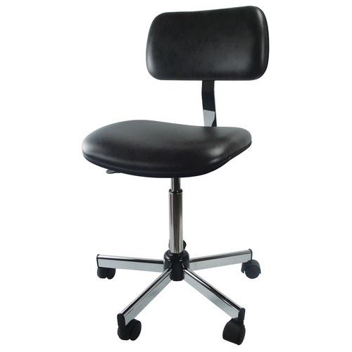 Sedia Graffite Da Laboratorio su Rotelle,