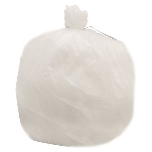 Lotto di 500 Sacchi Della Spazzatura Hdpe T H 800 mm trasparenti,