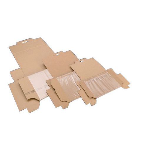 HaGa® Scatola Di Cartone Pieghevole Per Spedizione, Materiale Da Imballaggio, 30 X 30 X 120 Cm, 5 Pezzi - Foto 6