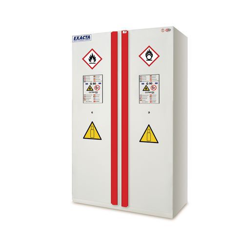 Armadio per bombole di gas 30 minuti a 2 ante,