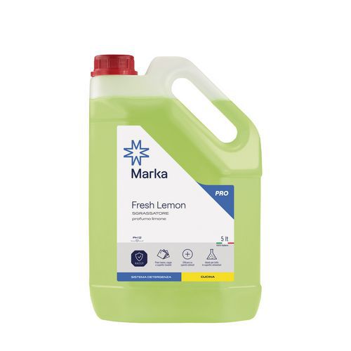 Sgrassatore profumato a schiuma frenata FRESH LEMON 5 LT,