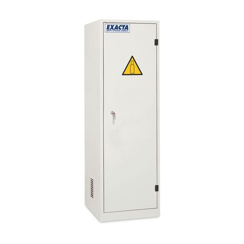 Armadio di sicurezza per bombole di gas con anta piena,