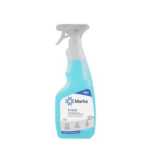 Detergente vetri e superfici a rapida asciugatura KRISTAL,