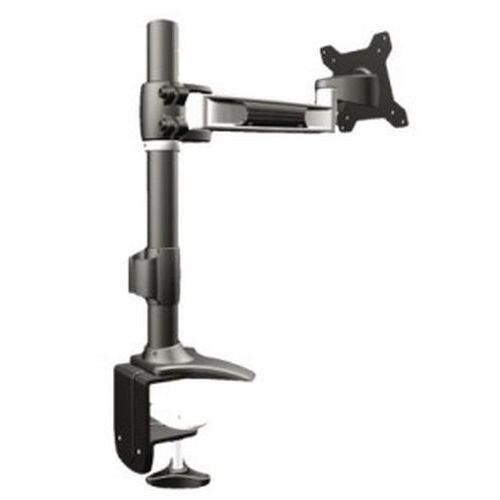 Supporto per schermo con braccio, testa orientabile, con pinza,