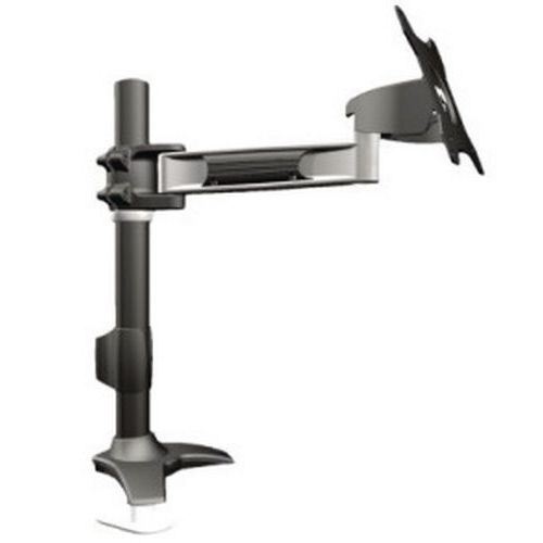 Supporto per schermo con braccio, testa orientabile, da fissare,