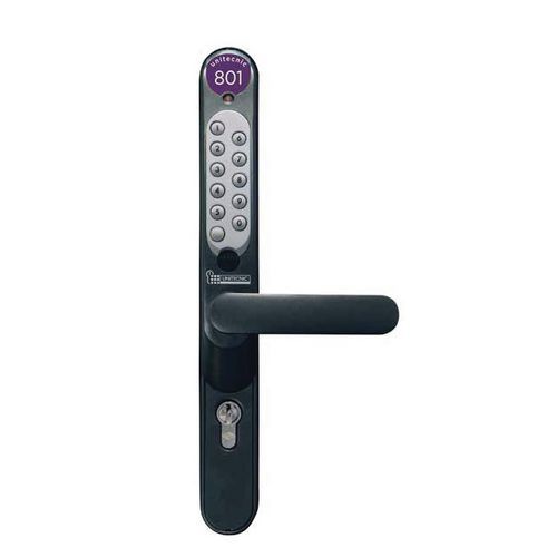 serratura elettr. S800 codice l40 mm A 343 mm antracite,