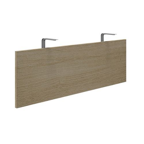Pannello di fondo Air larghezza 120 cm rovere chiaro,