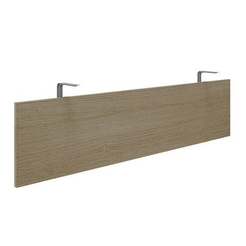 Pannello di fondo Air larghezza 160 cm rovere chiaro,