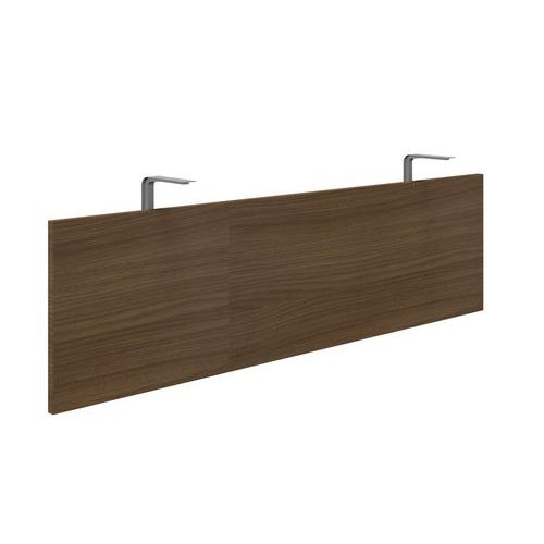 Pannello di fondo Air larghezza 140 cm noce,