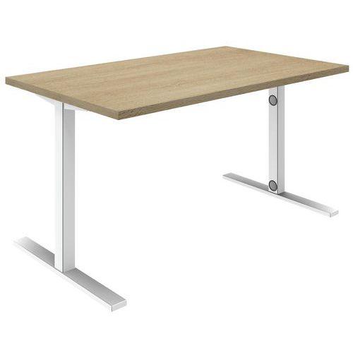 SCRIVANIA DRITTA FISSA IDEA L 140 cm ROVERE,