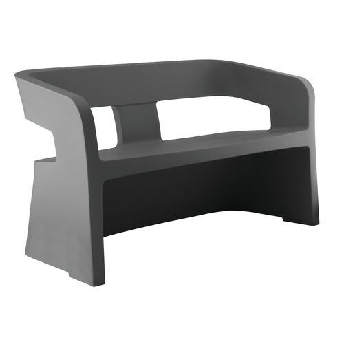 Poltrona Karla 2 posti antracite,