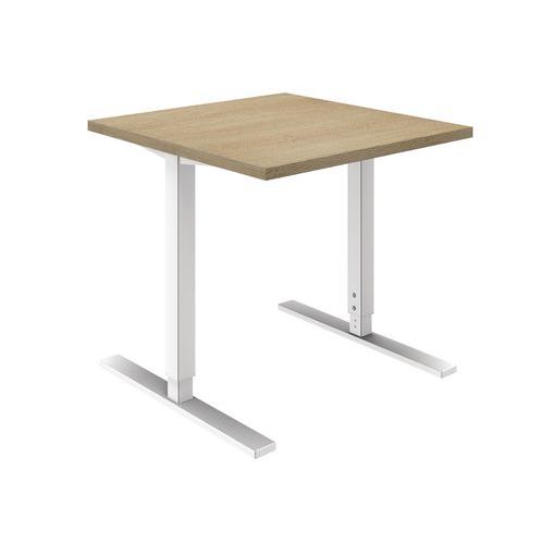 SCRIVANIA DRITTA IDEA REGOL. L 80 CM ROVERE,