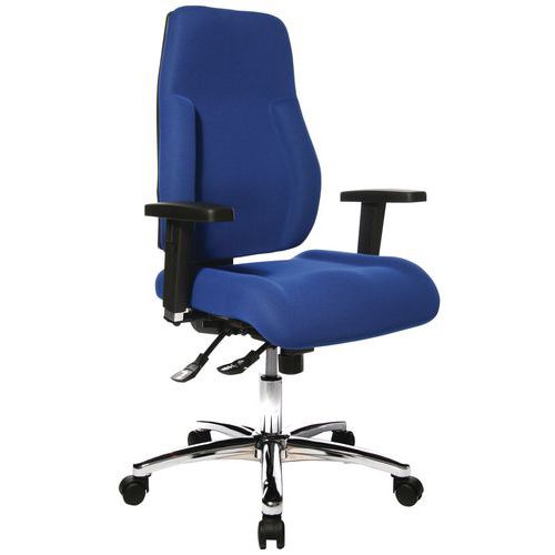 Sedia da ufficio - P91 - Blu,
