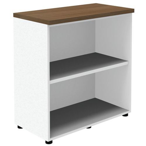 Scaffalatura Idea bassa noce,