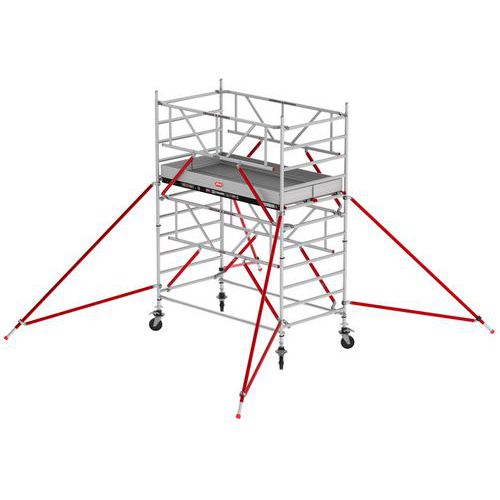 Trabattello RS TOWER 52-S 4,2m legno 305,