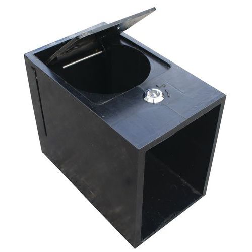 Supporto da cementare per paletto Per TPZ 1500,