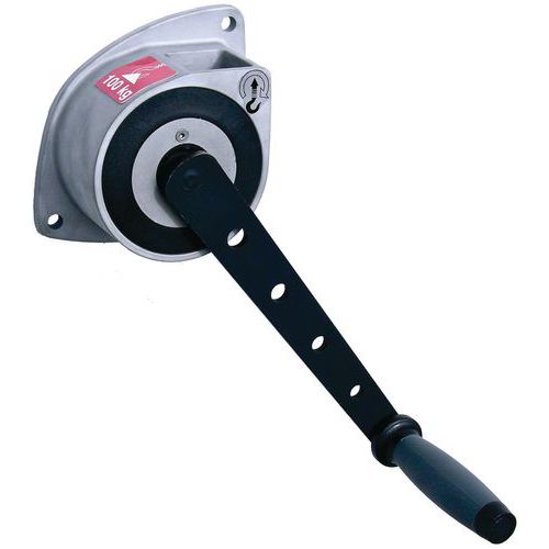 Argano da parete Portata 100 kg Peso 1,9 kg,