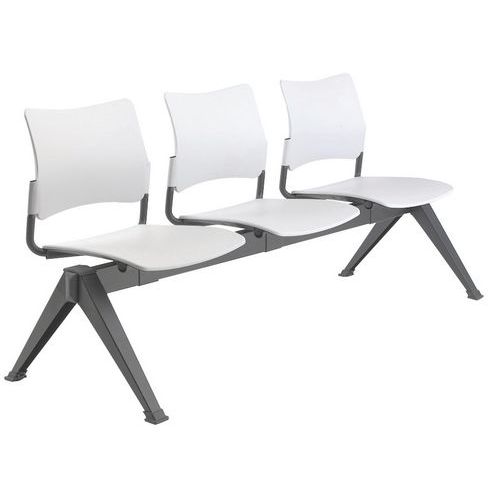 PANCA URBAN 3 POSTI BIANCO,