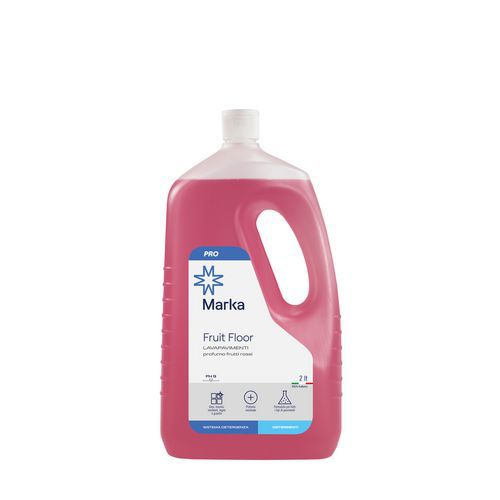 Lavapavimenti al profumo di frutti rossi FRUIT FLOOR 2 LT,