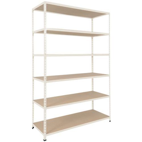 Scaffalatura Rapid 2 1980x1220x305-6 ripiani truciol RAL7032,