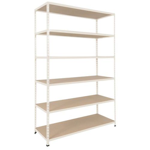 Scaffalatura Rapid 2 1980x1220x455-6 ripiani truciol RAL7032,