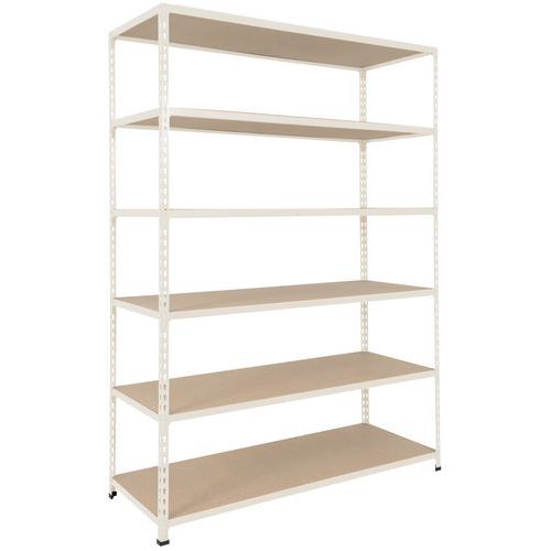 Scaffalatura Rapid 2 1980x1525x305-6 ripiani-Truciol RAL7032,