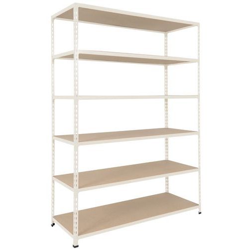 Scaffalatura Rapid 2 1980x1525x455-6 ripiani-Truciol RAL7032,