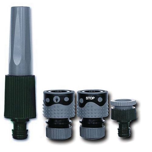 Kit lancia d'irrigazione bimateriale 5 pezzi Ø 19 mm - Techn'O,