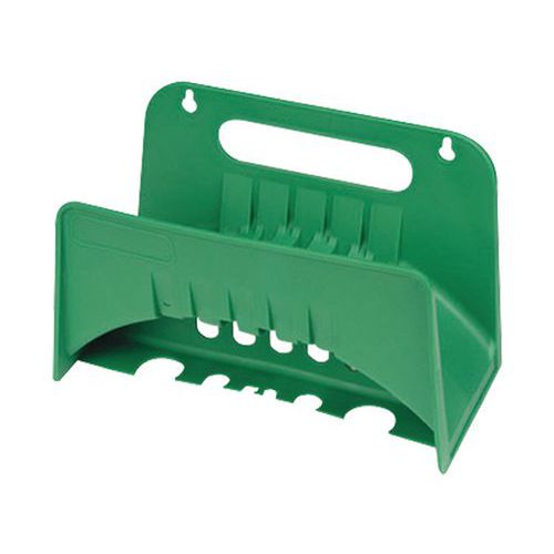 Supporto da muro in PVC verde per tubo d'irrigazione - Techn'O,