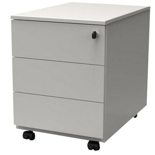 Cassettiera mobile 3 cassetti alti Merisier Confort 2,