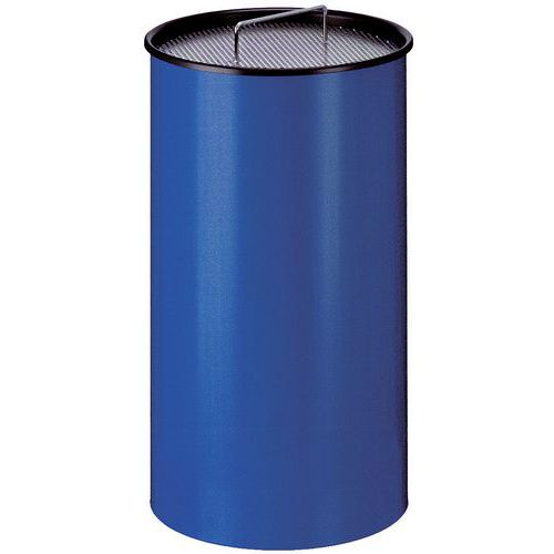 Posacenere con contenitore per la sabbia blu,