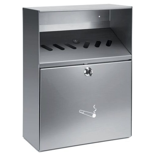 Posacenere da parete con tettuccio,