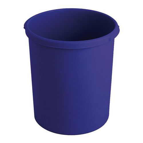 Cestino in plastica 30 L blu,