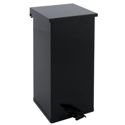 Pattumiera Carro-Kick 55 L nero,