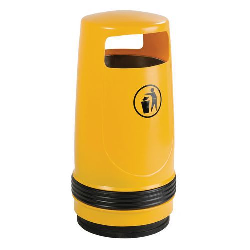 Pattumiera Merlin 90 l gialla,