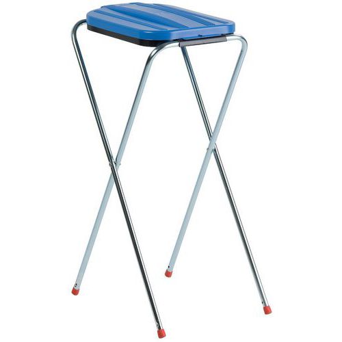 Portasacco da parete Single blu,