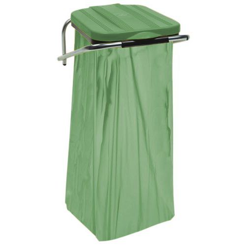 Supporto per sacco a parete Wall Fix verde,