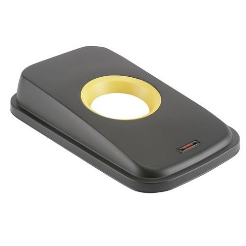 Coperchio lattina/bottiglia giallo per pattumiera GEO,