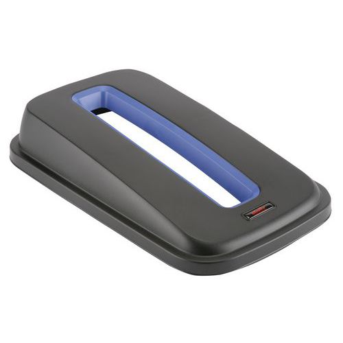 Coperchio con apert. carta blu per pattumiera GEO,