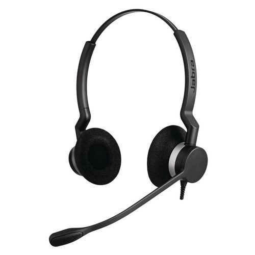Cuffia Jabra BIZ 2300 Duo filare binaurale,