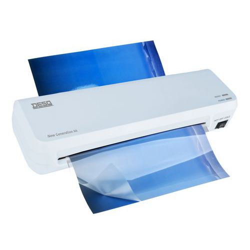 Plastificatrice A4 New Generation 125 micron blu - Desq,