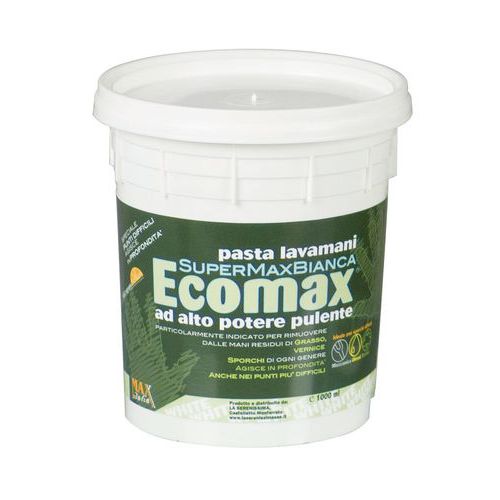 18 pz pasta lavamani 1L 373x373x257 Bianco,