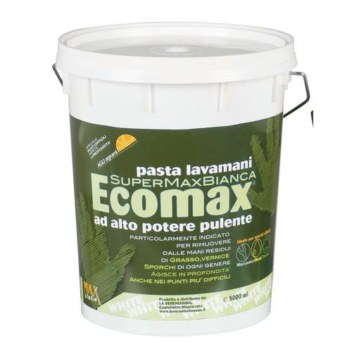 4 pz pasta lavamani 5L 395x395x235 Bianco,