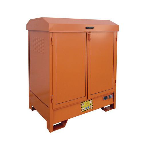 Box stoccaggio 1 fusto da 200L 870X870X1600,