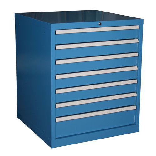 ARMADIO A 7 CASSETTI ESTRAZIO NE PARZIALE,