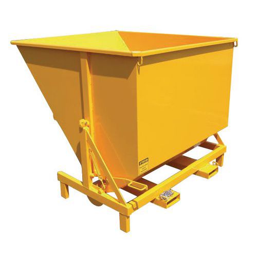 Benna ribaltabile su perno 685 l portata 800 kg,